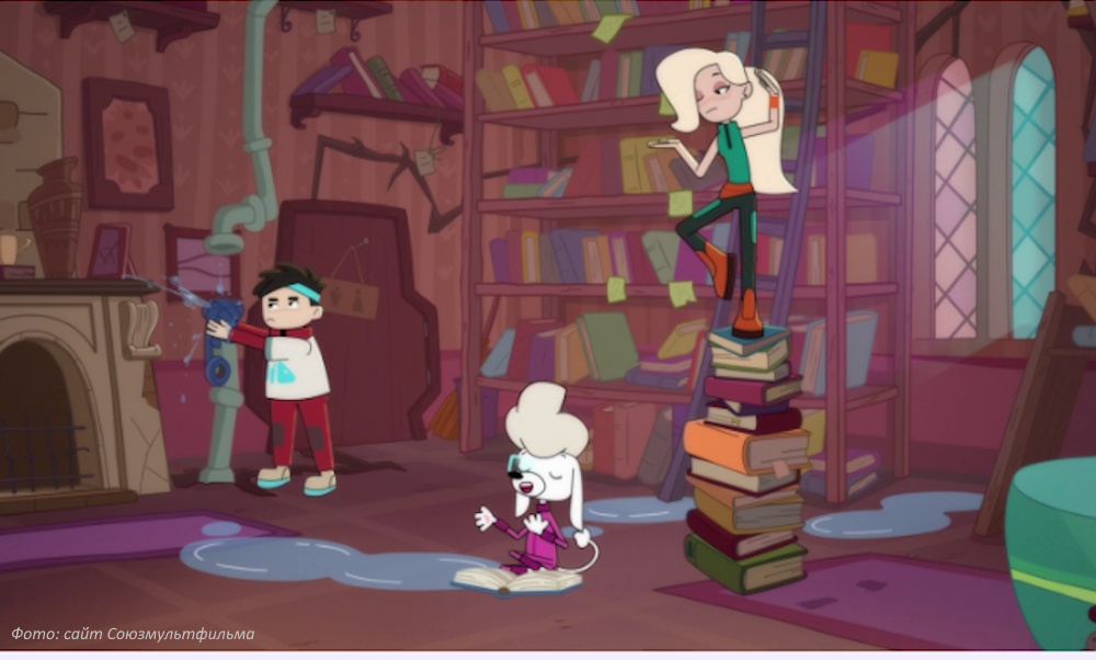 Запущен анимационный мини-сериал «Последний книжный магазин» для подростковой аудитории