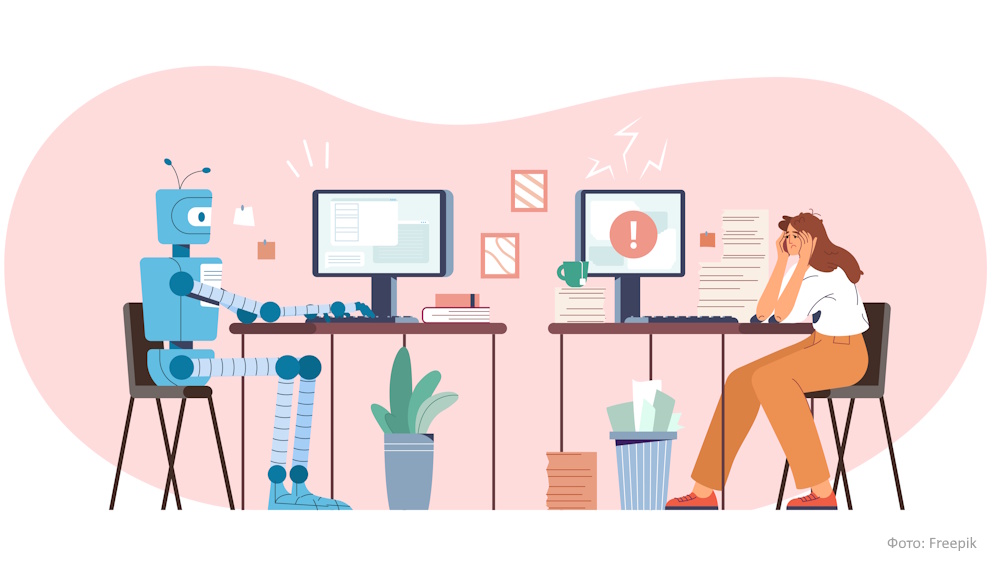 Еще один конкурент: почему ИИ-технологии угрожают заменить женщин на рынке труда